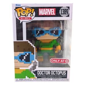Funko Pop! Doctor Octopus Bobblehead 1389 Marvel 8-Bit Spider-Man Target NIB